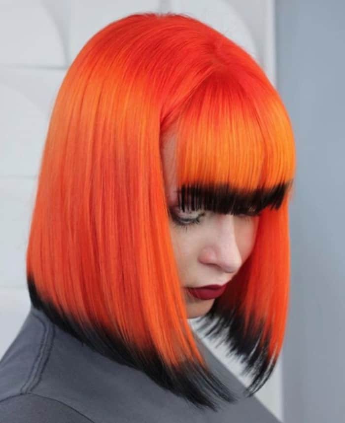 pumpkin hair halloween trend