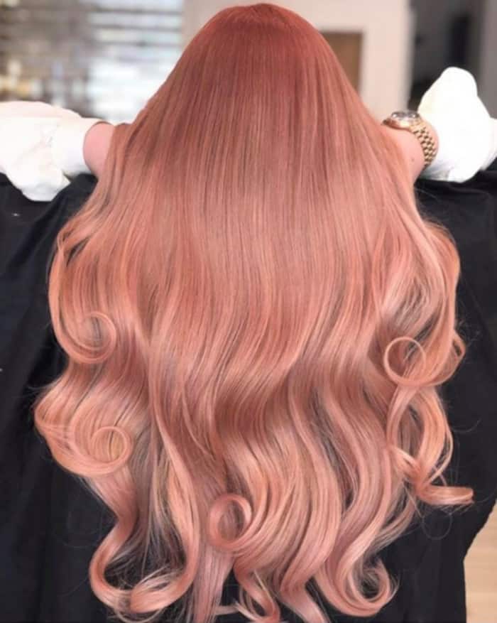 warm hair colors for fall