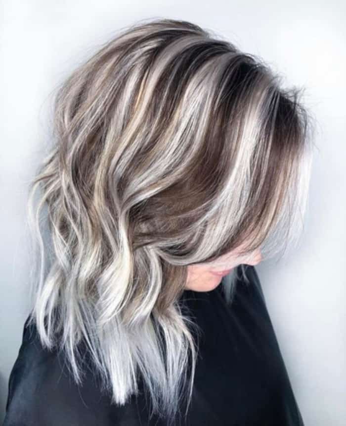 chunky highlights hair trend