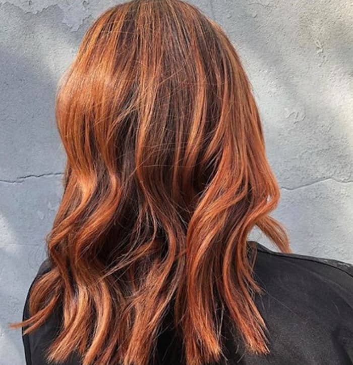 chocolate orange hair trend