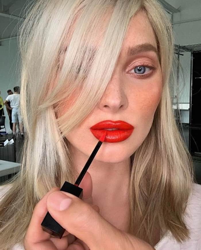 bold lip celebrity makeup