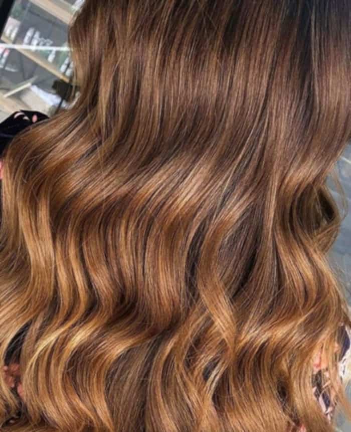honey brown hair color trend