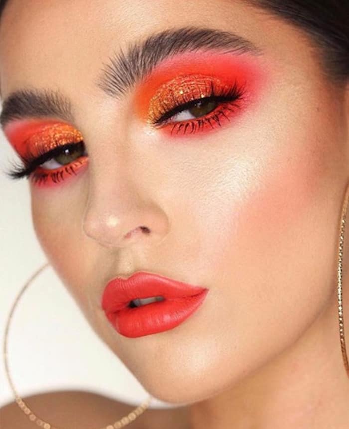 monochromatic makeup looks