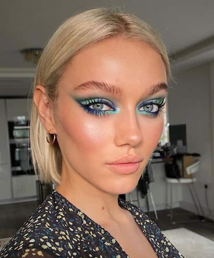 cool toned makeup is cool again