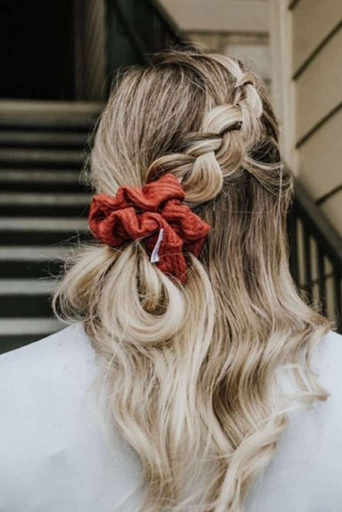 scrunchie hairstyles trend