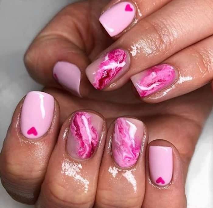 valentines day nails