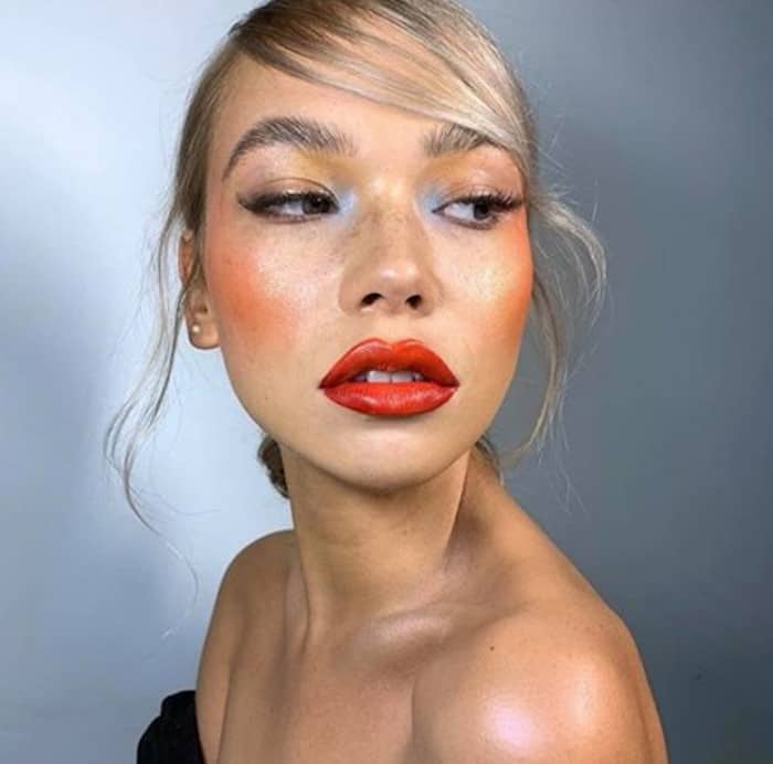watercolor makeup trend