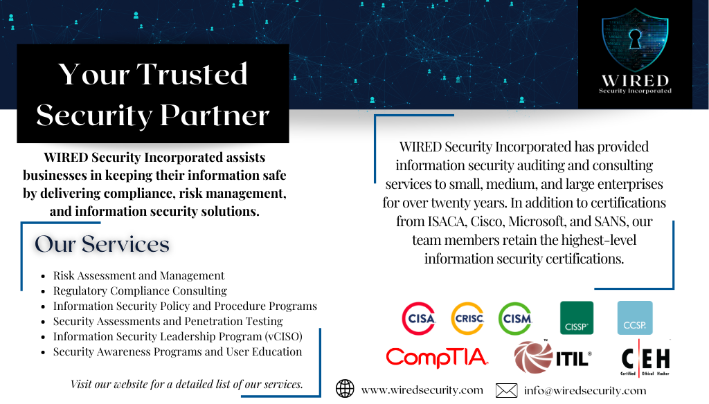 WIRED Security Info Banner