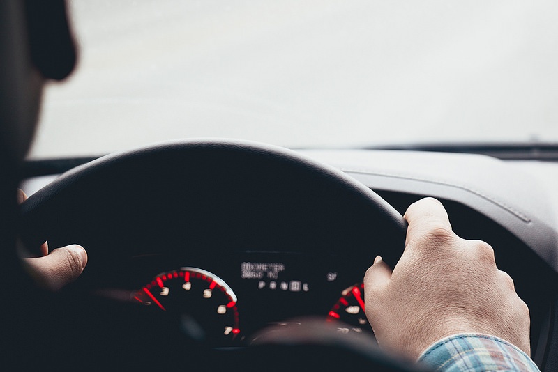 Car steering wheel with speedometer Car steering wheel with speedometer