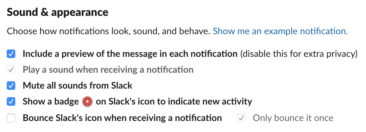 slack tips