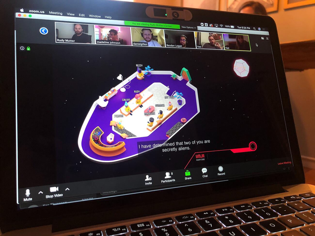 remote team building